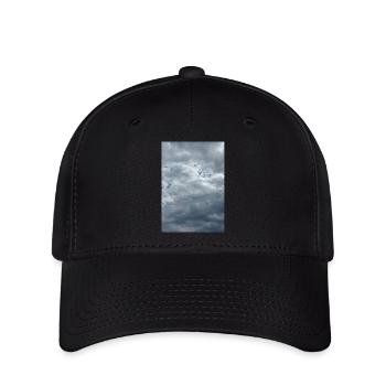 Stormy sky - Flexfit Cap - black - Front