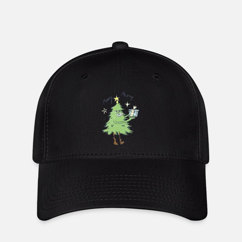 Christmas tree - Flexfit Cap - black