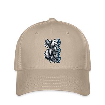 Berserker avec des runes - Casquette Flexfit - kaki - Devant
