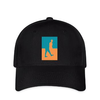 Body Divide in Half - Flexfit Cap - black - Front