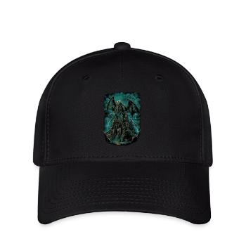 NIght des Cthulhu - Flexfit Cap - Schwarz - Vorne