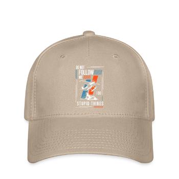 Skydive Sport Base Jump Parachute - Casquette Flexfit - kaki - Devant