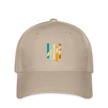 Schildkröten Reptil Tiere Süß - Flexfit Cap - Khaki - Vorne