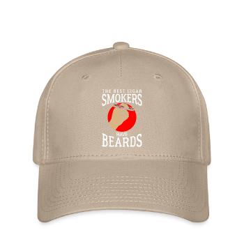 Cigars Smoke Cuba Connoisseurs - Flexfit Cap - khaki - Front