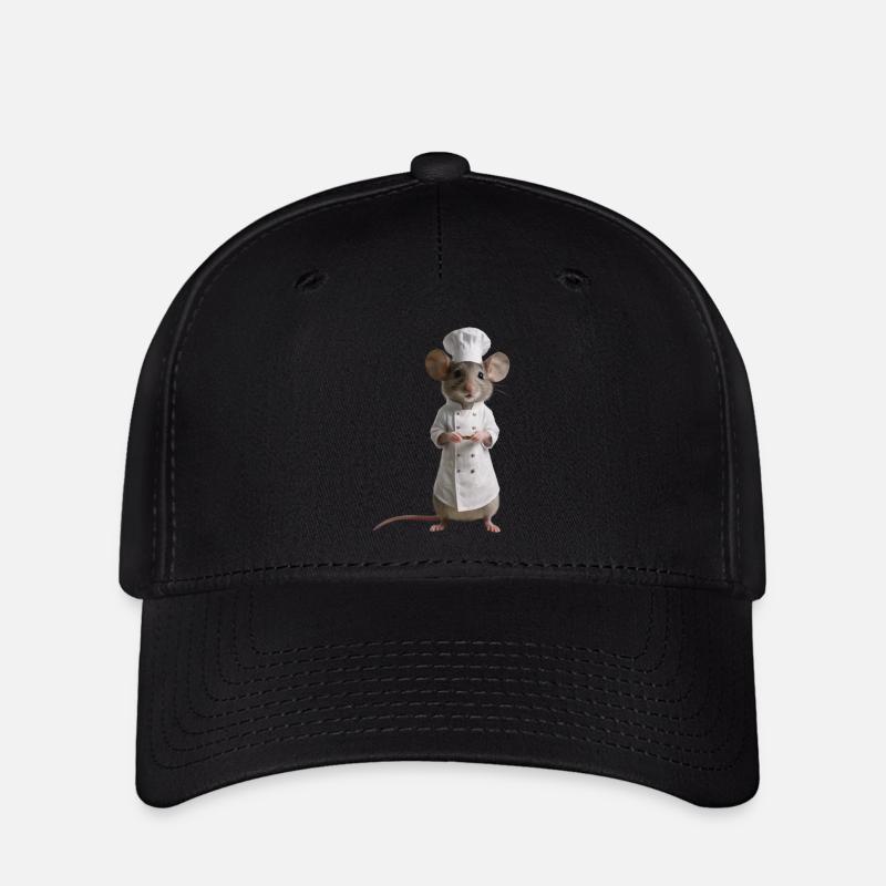 Maus Koch - Flexfit Cap - Schwarz