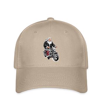 Santa is coming to town - Flexfit Cap - khaki - Front
