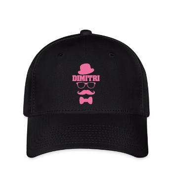 First name Dimitri - Flexfit Cap - black - Front