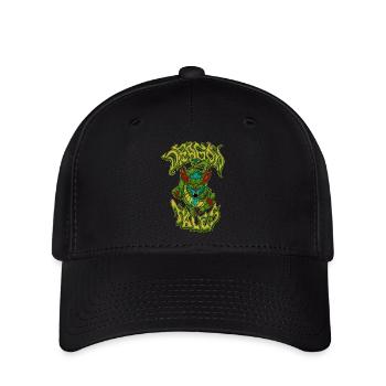 Dragon Tales – Mythisches östliches Drachen-Kunstwerk - Flexfit Cap - Schwarz - Vorne