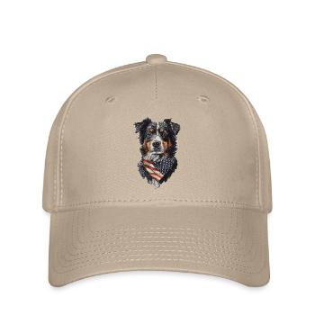 Australischer Schäferhund - Flexfit Cap - Khaki - Vorne