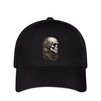 Skull - Flexfit Cap - Schwarz - Vorne