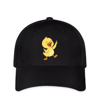 Canetons dansants - Casquette Flexfit - noir - Devant