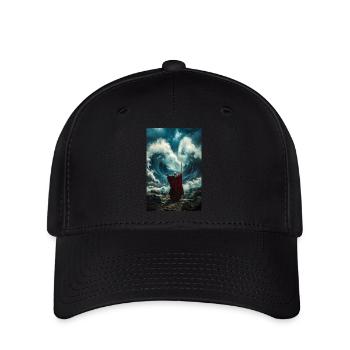 Divine Force Splits the Sea - Flexfit Cap - black - Front