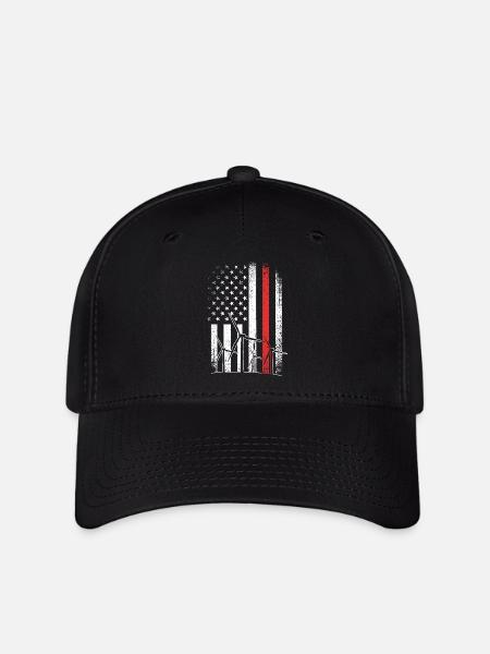 Windenergie Windkraft Windrad - Flexfit Cap - Schwarz