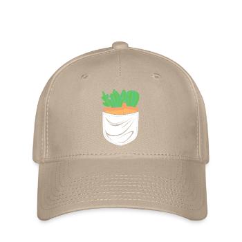 Cacti Plant Cactus - Flexfit Cap - khaki - Front