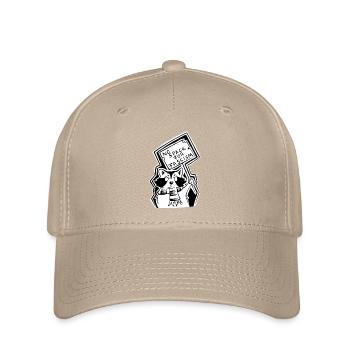Trashpanda contre le fascisme - Casquette Flexfit - kaki - Devant