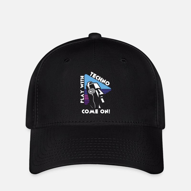 Rythmes ancestraux - Casquette Flexfit - noir