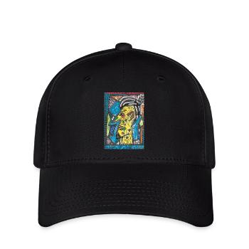 Sage profile (Handmade drawing) - Flexfit Cap - black - Front