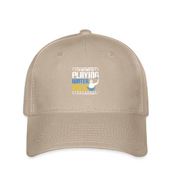 I'd rather be playing water polo - Flexfit Cap - khaki - Front