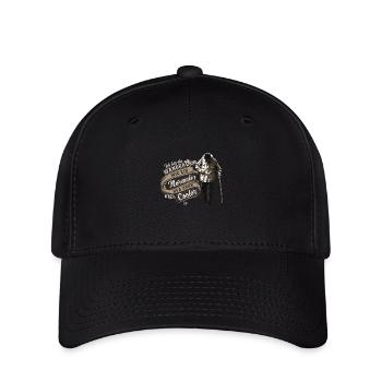 WANDER OPA - Flexfit Cap - Schwarz - Vorne