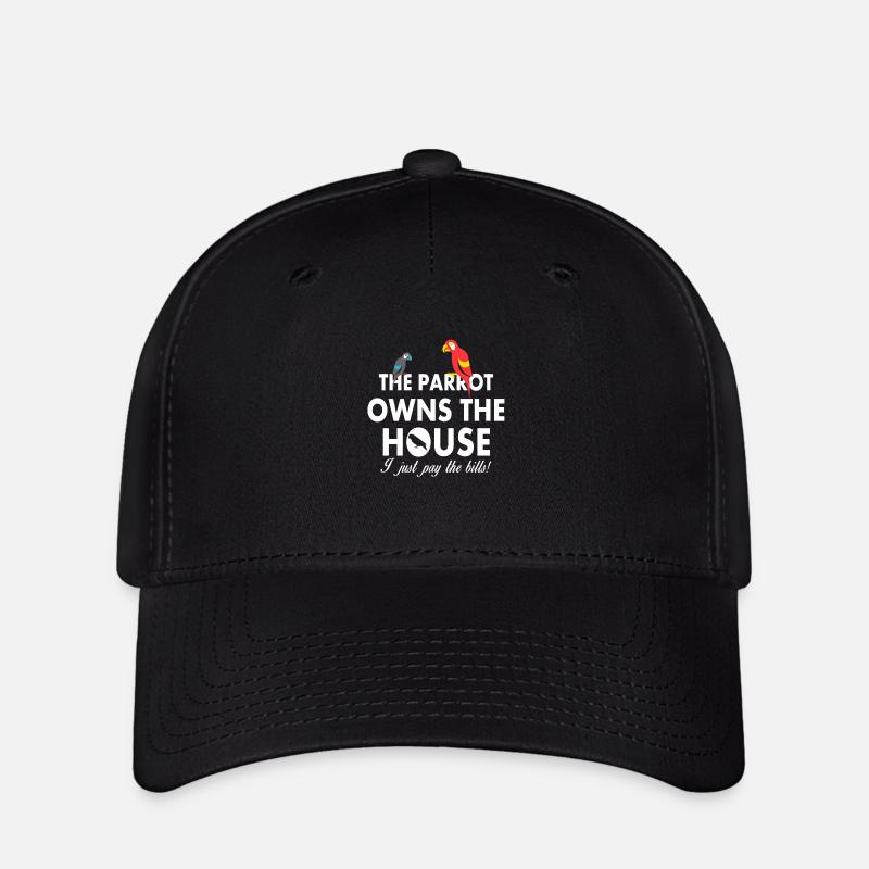 amants de perroquet - Casquette Flexfit - noir