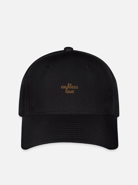 endless love - Flexfit Cap - Schwarz