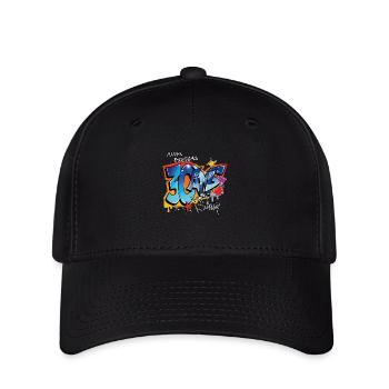 30 ans - Casquette Flexfit - noir - Devant