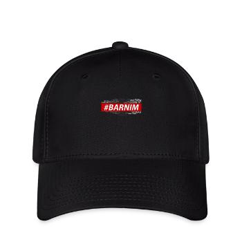 Hashtag Barnim: Alle Orte in einem Shirt! - Flexfit Cap - Schwarz - Vorne