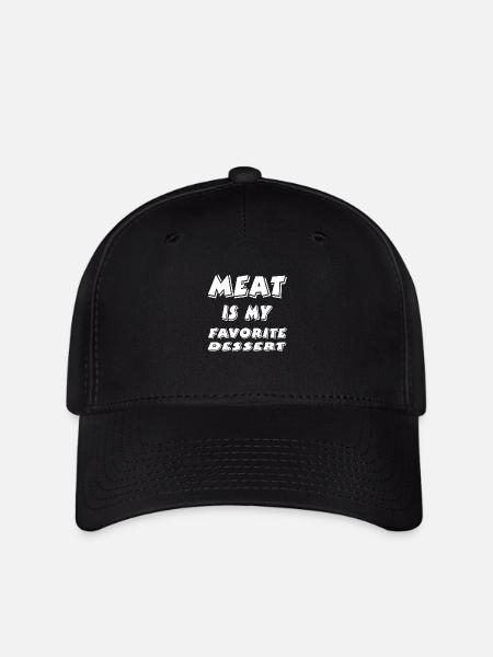 Fleisch - Flexfit Cap - Schwarz