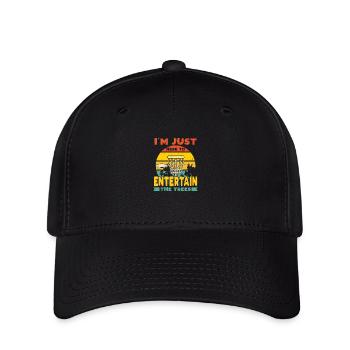 Devis Disc Golf - Casquette Flexfit - noir - Devant