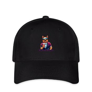 Bravo mon pote - Casquette Flexfit - noir - Devant