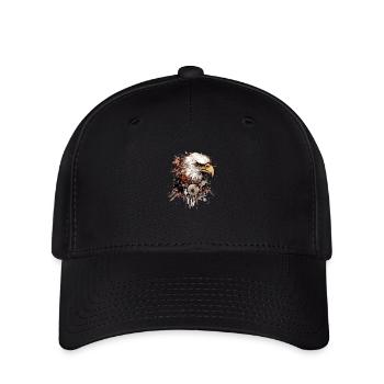 Jirko der Steinadler - Flexfit Cap - Schwarz - Vorne