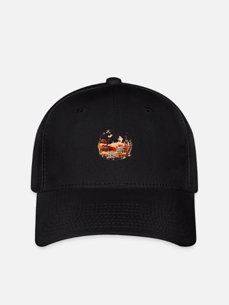 Rom hat eine lange Geschichte - Flexfit Cap - Schwarz