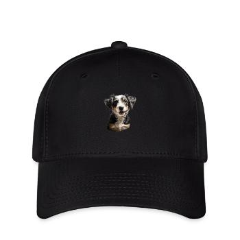 Jack Russel Terrier - Casquette Flexfit - noir - Devant