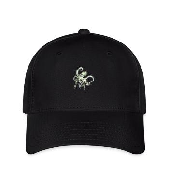 octopus - Flexfit Cap - black - Front
