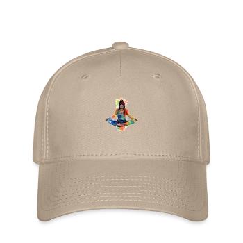 « Joie de la méditation » - Casquette Flexfit - kaki - Devant