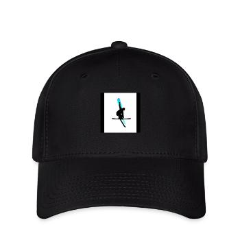 Sports d’hiver - Casquette Flexfit - noir - Devant