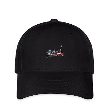 Londres, la capitale vibrante - Casquette Flexfit - noir - Devant
