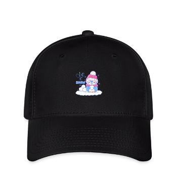 Let It Snow - Flexfit Cap - Schwarz - Vorne