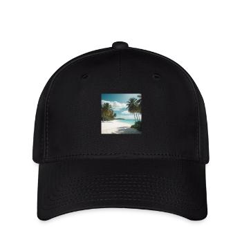 Dream beach - Flexfit Cap - black - Front