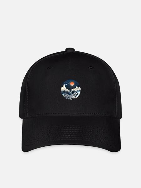 Snow world - Flexfit Cap - black