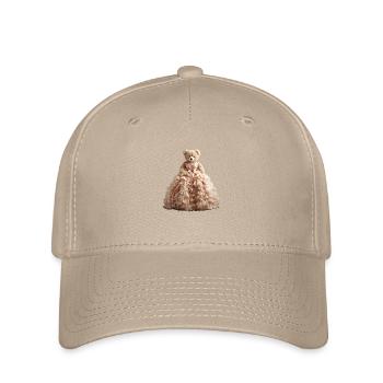 Teddy bear in wedding dress - Flexfit Cap - khaki - Front