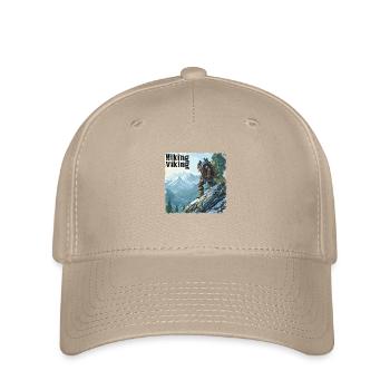 Hiking Viking - Flexfit Cap - Khaki - Vorne