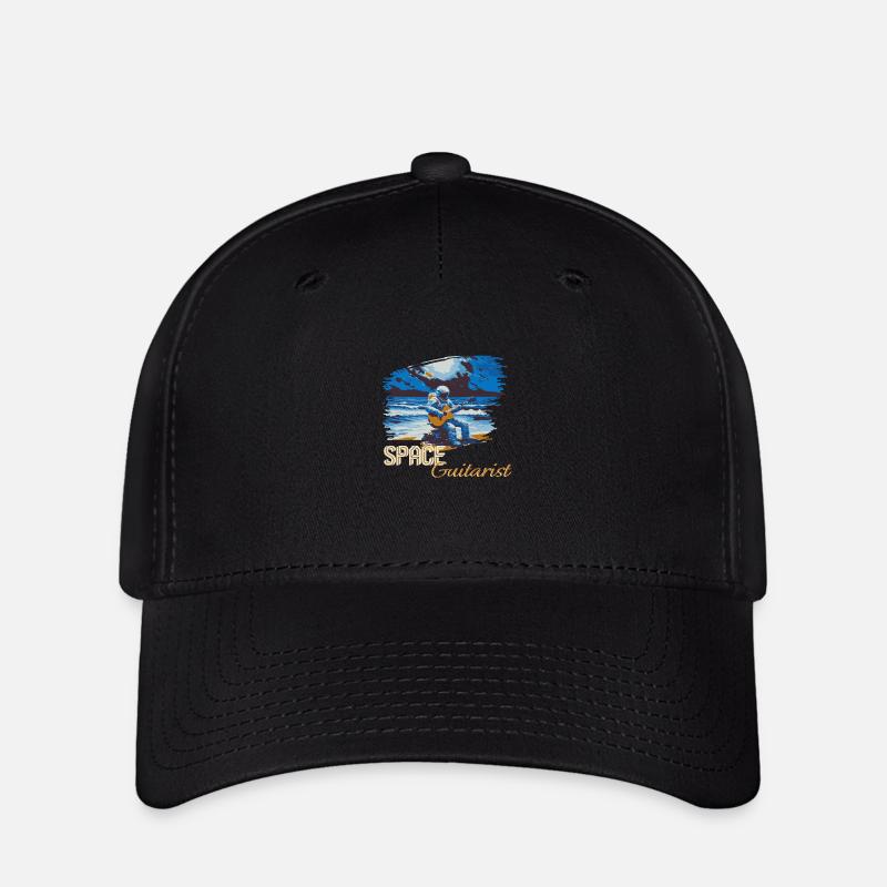 Space Guitarist - Flexfit Cap - black