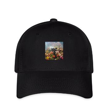 Flower Power - Flexfit Cap - black - Front
