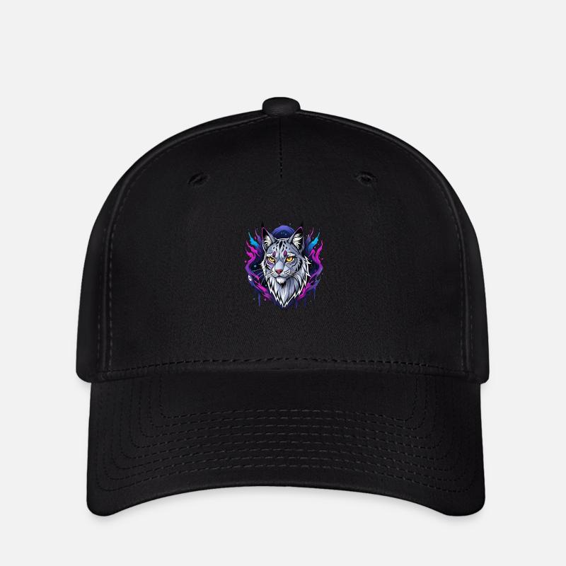 lynx - Flexfit Cap - Schwarz