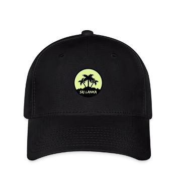 sri lanka - Flexfit Cap - Schwarz - Vorne