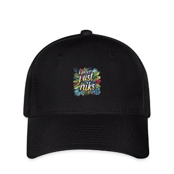 Vous n’avez rien à faire. Source. Chemises en dialecte anversois - Casquette Flexfit - noir - Devant