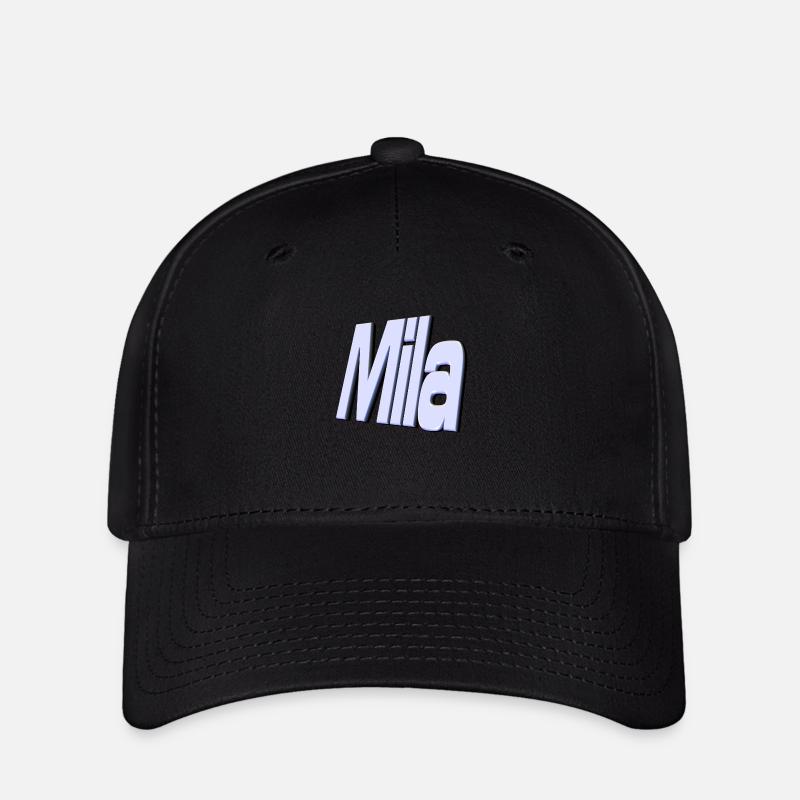 Mila - Flexfit Cap - black