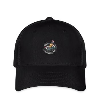 Kassette - Flexfit Cap - Schwarz - Vorne