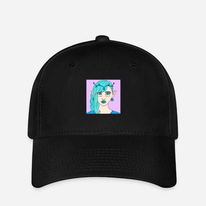 Pretty Siren - Flexfit Cap - black